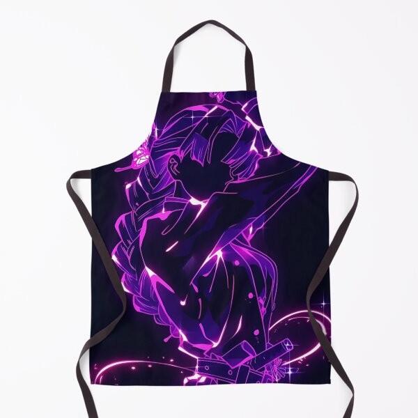 Item preview, Neon Pink Samurai Warrior – Glowing Butterfly Sword Fantasy Anime Style designed and sold by Dyan4.