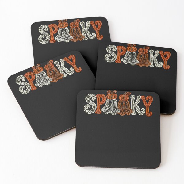 Item preview, 90s Retro Halloween Doodles Preppy Spooky Ghost Trio designed and sold by AmiGraph.