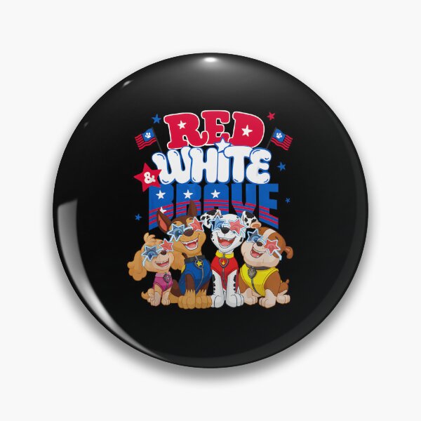 Item preview, Paw Patrol Red White Brave 4Th Of July designed and sold by AlanPitek.
