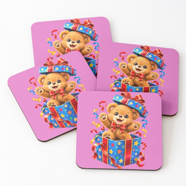 Item preview, Cute Teddy Bear Gift Box Surprise designed and sold by MagicCrystal.