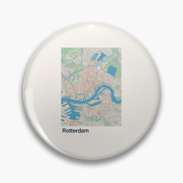 Artikelvorschau, Minimalistische Kartenkunst aus Rotterdam entworfen und verkauft von MapsNerd.