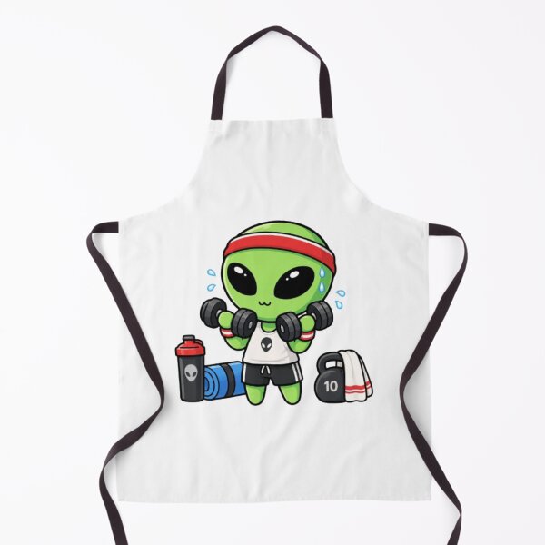 Item preview, Alien Gym | Kawaii Gym Mascot  designed and sold by fedetrev.