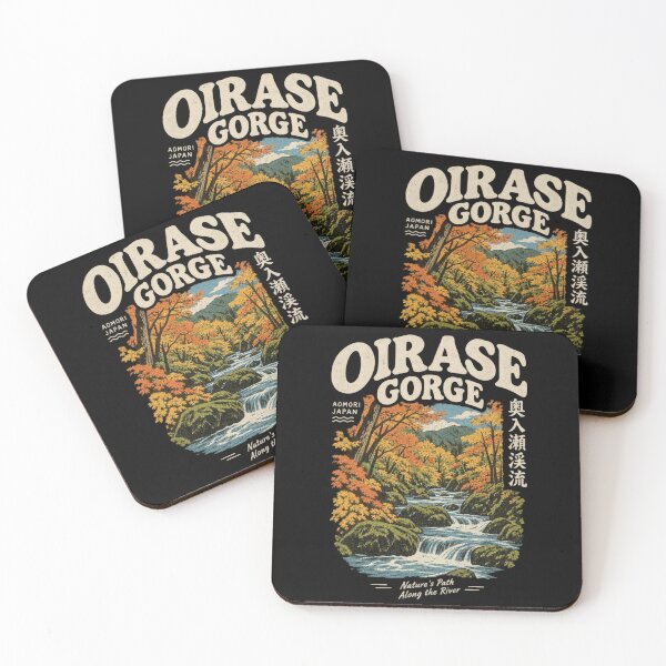 Item preview, Oirase Gorge Aomori Japan Vintage National Park Style Nature designed and sold by Yellowriversss.