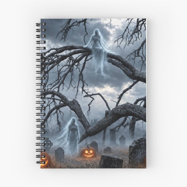Item preview, Ghost, Headstones and Jack O Lanterns designed and sold by Kimberly Palmer.
