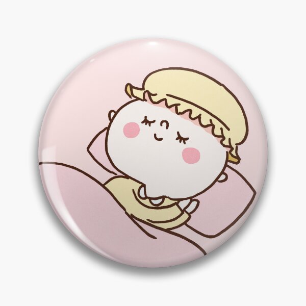 Item preview, Woman Sleeping Peacefully in a Nightcap designed and sold by Chunu Doodles.