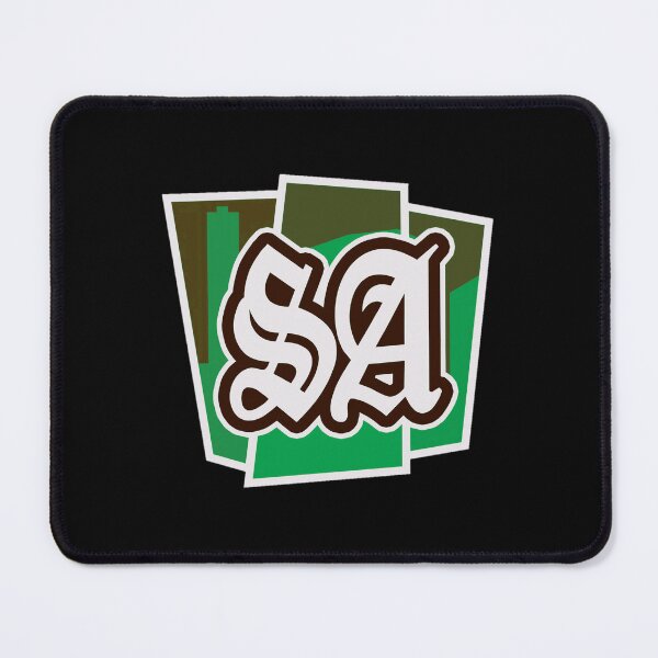 Item preview, GTA Grand Theft Auto Icon Logo San Andreas SA Grove Street designed and sold by BubblePopRed.