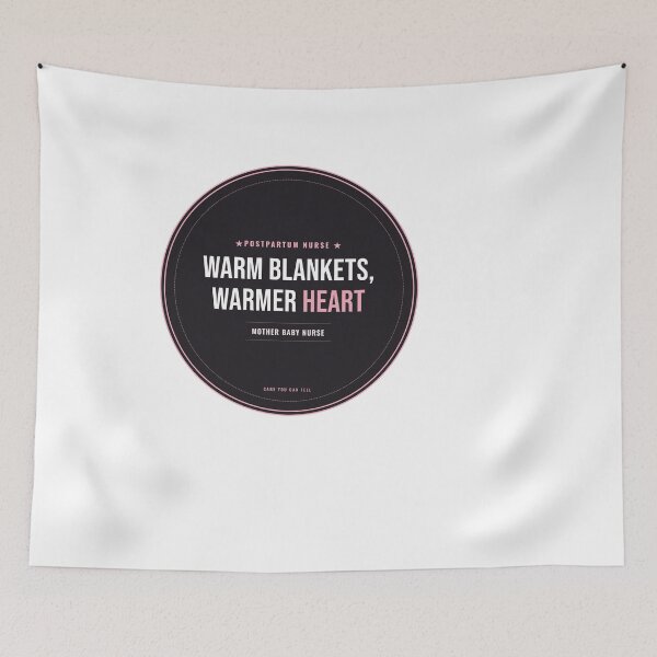 Item preview, Warm Blankets, Warmer Heart Postpartum Nurse Seal designed and sold by SlowMadeShelf.