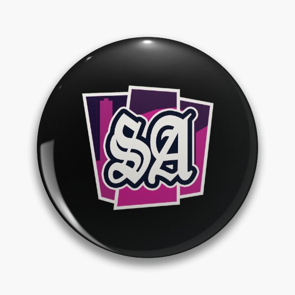 Artikelvorschau, GTA Grand Theft Auto Icon Logo San Andreas SA Grove Street entworfen und verkauft von BubblePopRed.
