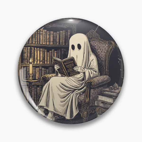 Item preview, Gothic Book Lover Haunted Library designed and sold by ChicTrendz.