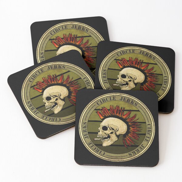 Item preview, Circle Jerks (Vintage Punk Skull) designed and sold by MagicEyesOnly.