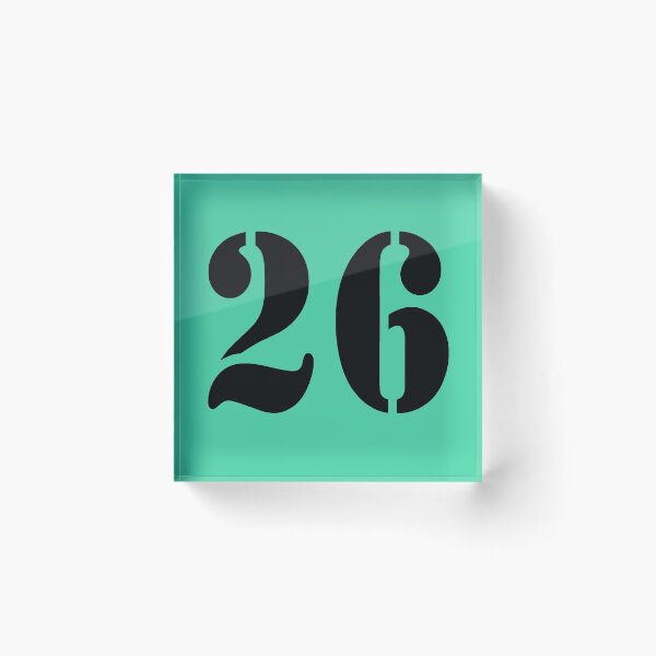 Item preview, NUMBER       26  NEGRO designed and sold by solgel47.