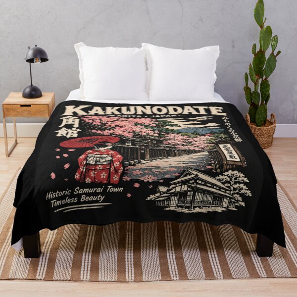 Item preview, Kakunodate Akita Japan Vintage Samurai Town Cherry Blossom designed and sold by Yellowriversss.