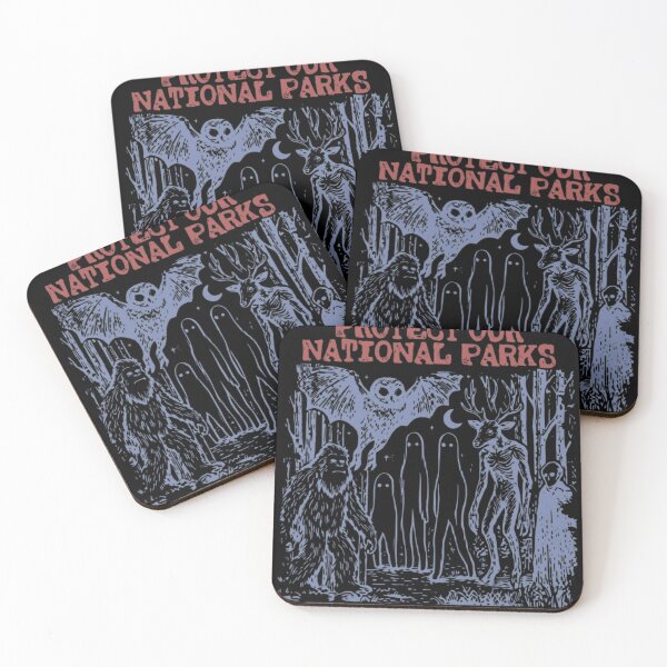 Item preview, Protect Our National Parks Where Legends Roam Free Cryptid designed and sold by haitrieuic96.