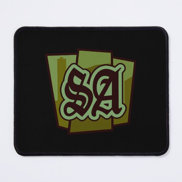 Item preview, GTA Grand Theft Auto Icon Logo San Andreas SA Grove Street designed and sold by BubblePopRed.