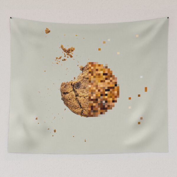 Item preview, Accept | Funny Cookie Poster | Internet Humor Wall Art | Tech Nerd Print designed and sold by ENNUI.AM.