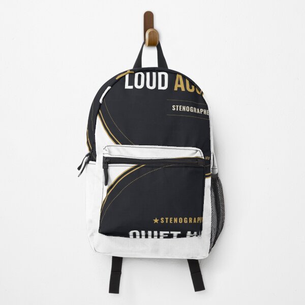 Item preview, Quiet Hands, Loud Accuracy Court Reporter Seal designed and sold by SlowMadeShelf.