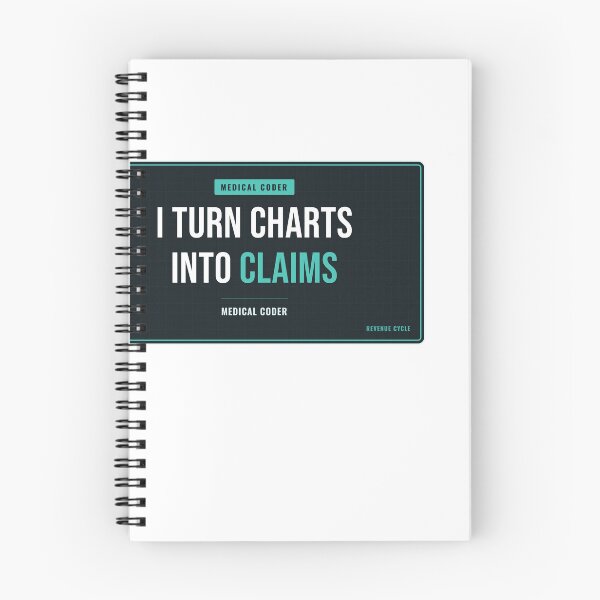 Item preview, I Turn Charts Into Claims Medical Coder designed and sold by SlowMadeShelf.