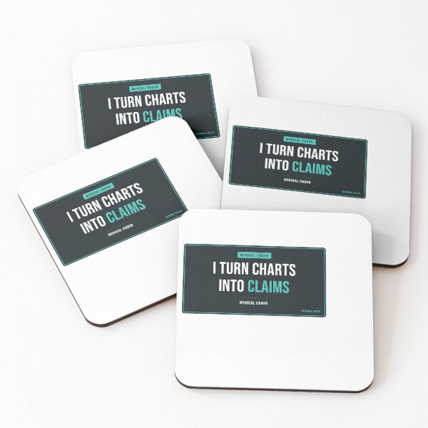 Item preview, I Turn Charts Into Claims Medical Coder designed and sold by SlowMadeShelf.