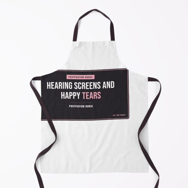 Item preview, Hearing Screens And Happy Tears Postpartum Nurse designed and sold by SlowMadeShelf.