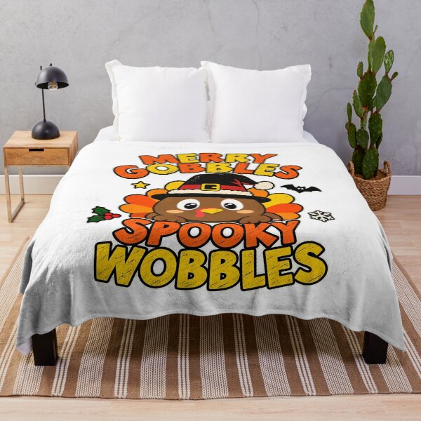 Item preview, Merry Gobbles Spooky Wobbles Turkey Christmas Halloween Art designed and sold by DesignArtist.ia.