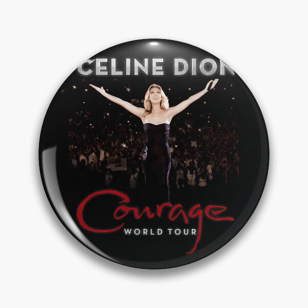 Item preview, Cline Dion Courage World Tour 2019 designed and sold by t-shirt-med.
