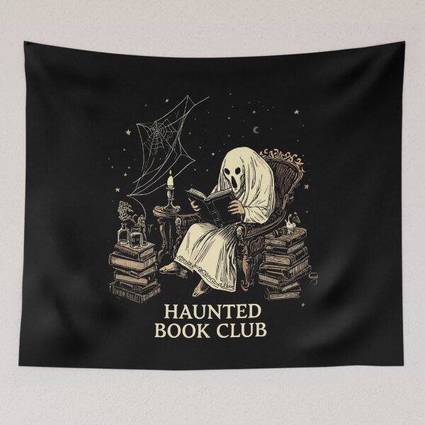 Item preview, Haunted Library Book Lover designed and sold by ChicTrendz.