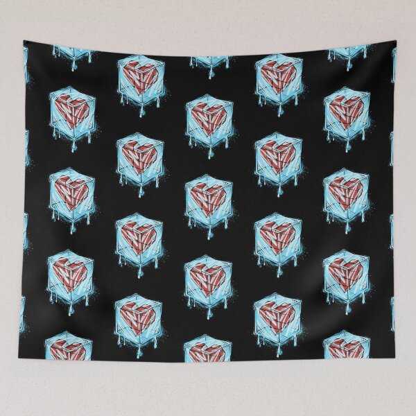 Item preview, Bricked Up Baby Ice Cube Brick Heart Graffiti Streetwear designed and sold by Urban Muse And Sultry Hues.