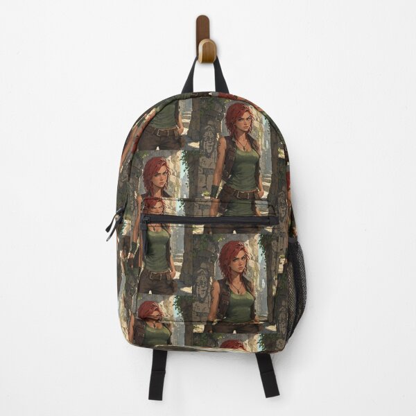 Item preview, Illustration striking woman standing animated image painting art designed and sold by Vintage Designs +.
