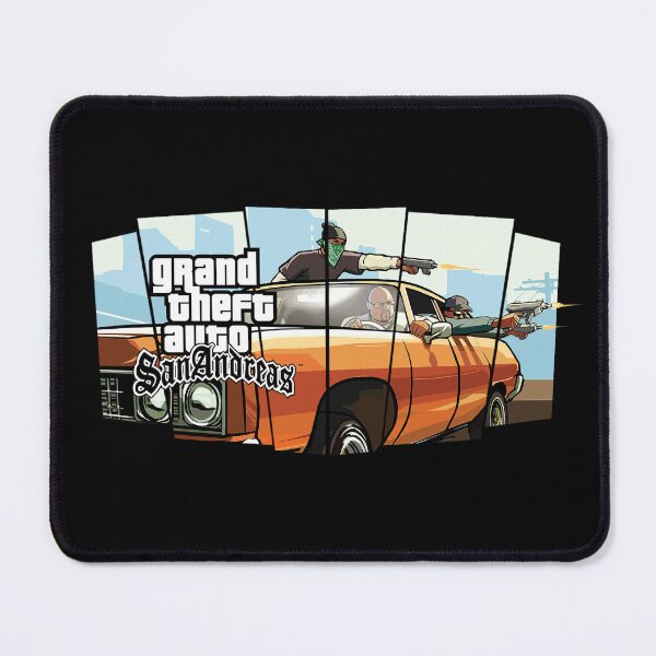 Item preview, GTA Grand Theft Auto Key Art San Andreas SA designed and sold by BubblePopRed.