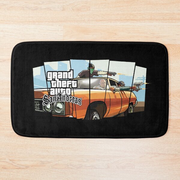 Item preview, GTA Grand Theft Auto Key Art San Andreas SA designed and sold by BubblePopRed.