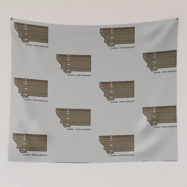 Item preview, Montana State Soil - Scobey designed and sold by Cat00Tome.