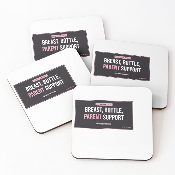Item preview, Breast, Bottle, Parent Support Postpartum Nurse designed and sold by SlowMadeShelf.