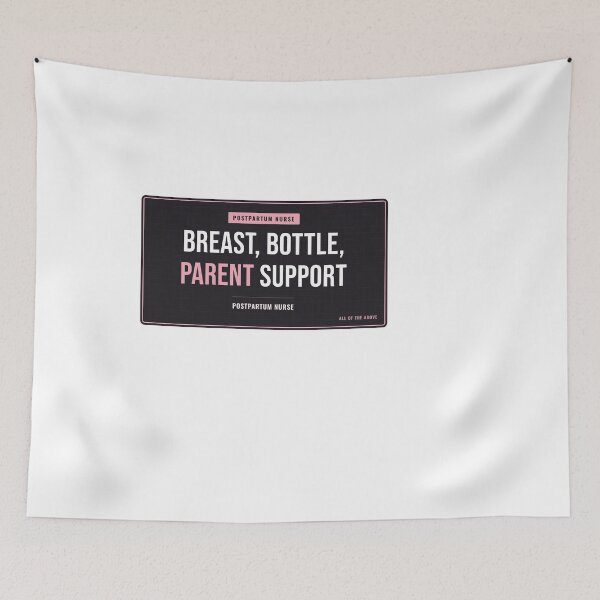 Item preview, Breast, Bottle, Parent Support Postpartum Nurse designed and sold by SlowMadeShelf.