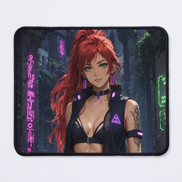 Item preview, Illustration striking woman standing animated image painting art designed and sold by Vintage Designs +.