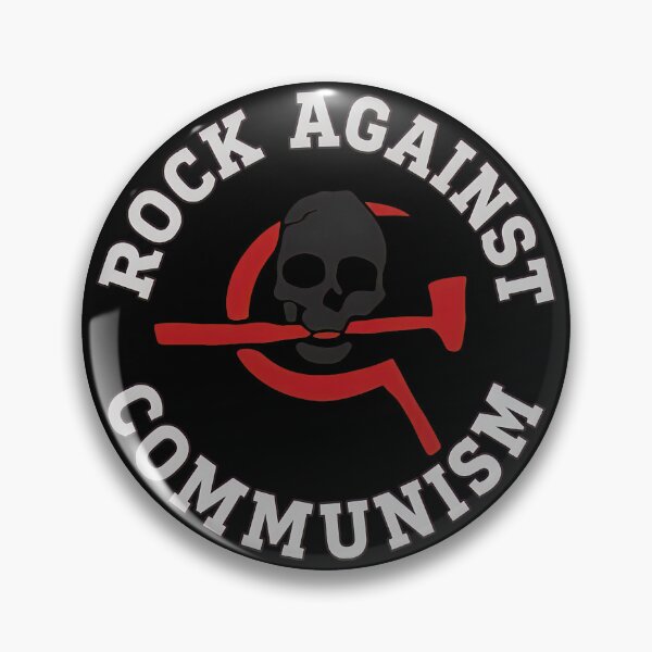 Item preview, Rocks Againsts Communisms Skull Hammer Sickle designed and sold by EmericHawthorn.