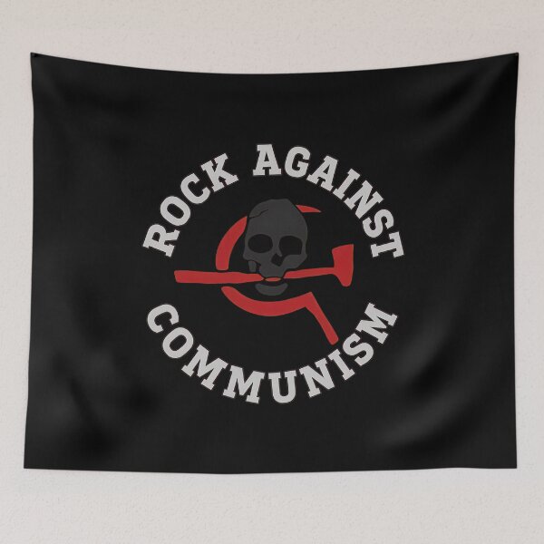Item preview, Rocks Againsts Communisms Skull Hammer Sickle designed and sold by EmericHawthorn.