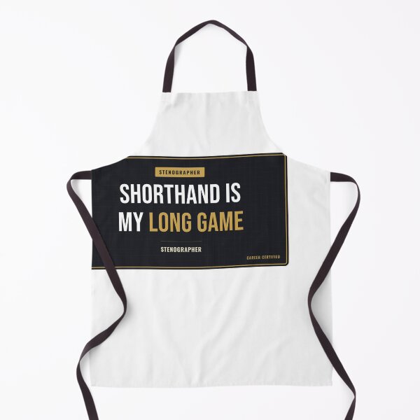 Item preview, Shorthand Is My Long Game Court Reporter designed and sold by SlowMadeShelf.