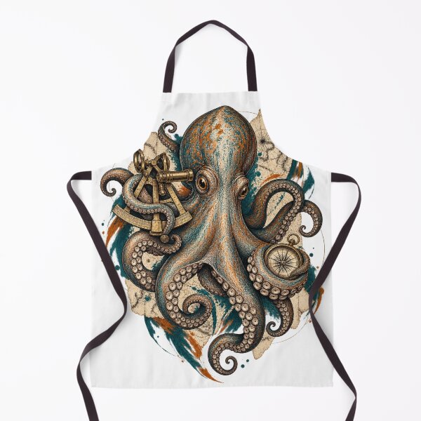 Item preview, The Navigating Octopus Guards Secrets of the Infinite Ocean designed and sold by TaruHonu.