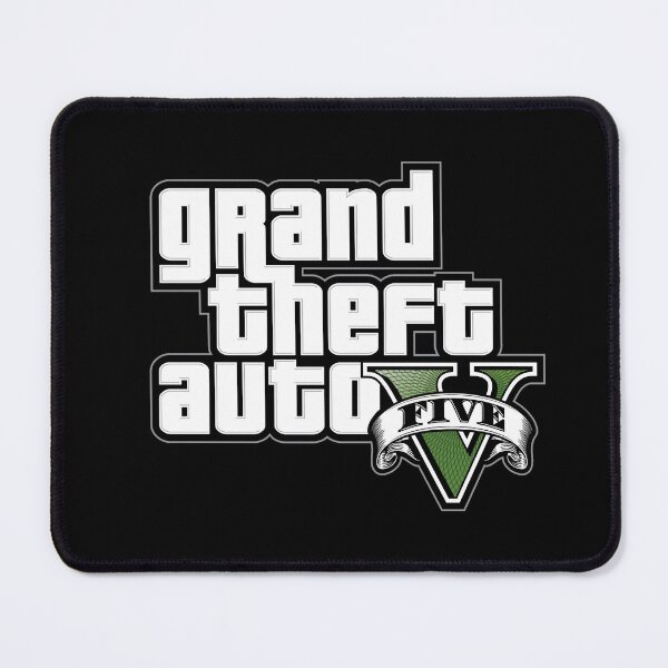 Item preview, Copy of GTA 5 Grand Theft Auto V Logo designed and sold by BubblePopRed.