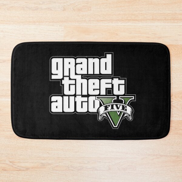 Item preview, Copy of GTA 5 Grand Theft Auto V Logo designed and sold by BubblePopRed.
