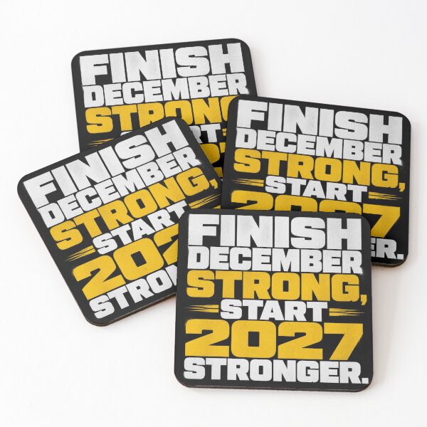 Item preview, Finish December Strong 2027 Streetwear Motivation designed and sold by Lespribos .