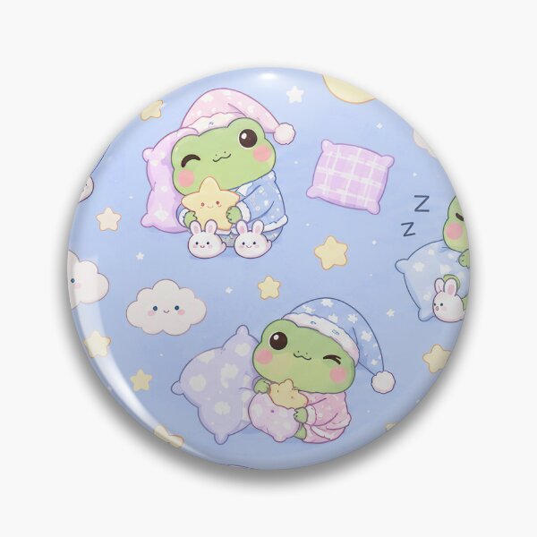 Item preview, Kawaii Frog Pajama Pattern designed and sold by Soft Berry Studio.