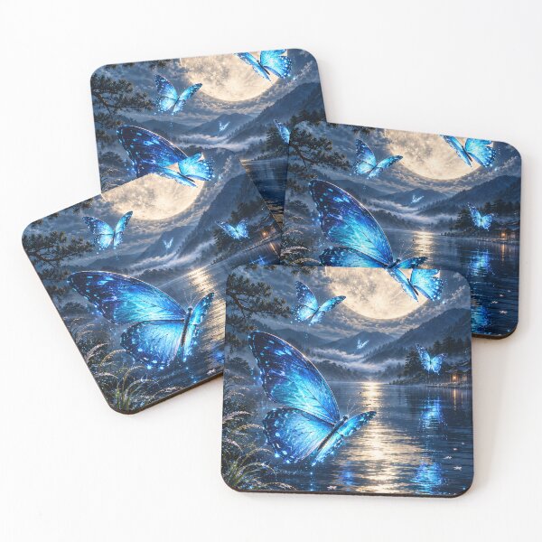 Item preview, Blue Moon Butterflies designed and sold by Silken moonlight .