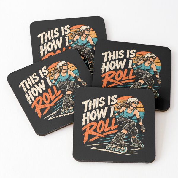 Item preview, This Is How I Roll Inline Skateing designed and sold by monika-arthing.