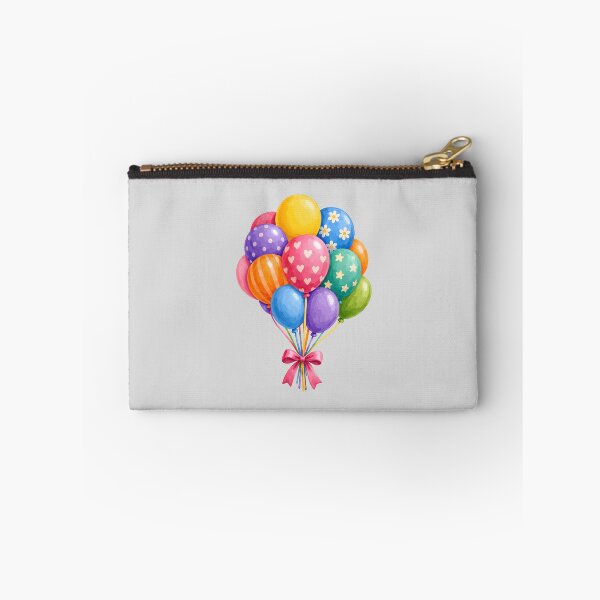 Item preview, Bright Party Balloon Bunch Illustration designed and sold by hattie's.