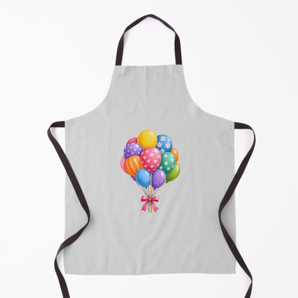 Item preview, Bright Party Balloon Bunch Illustration designed and sold by hattie's.