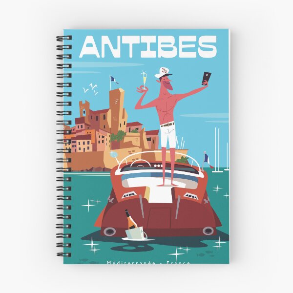 Item preview, Antibes poster designed and sold by Gary Godel.
