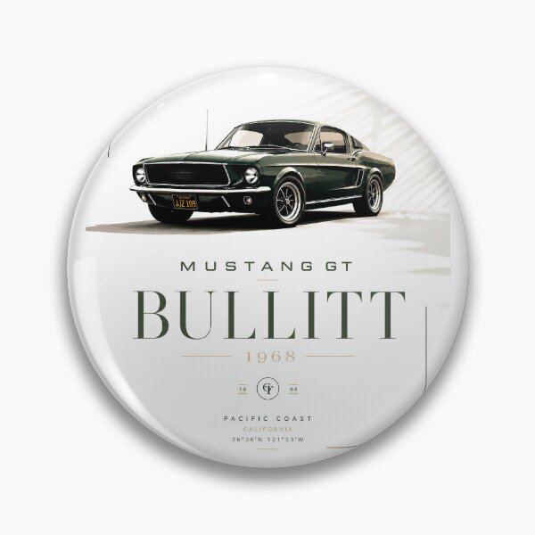 Item preview, 1968 Fastback Bullitt 390 V8 Dark Highland Green Classic designed and sold by EdGraphy.
