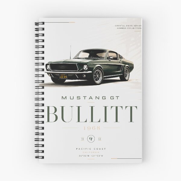 Item preview, 1968 Fastback Bullitt 390 V8 Dark Highland Green Classic designed and sold by EdGraphy.