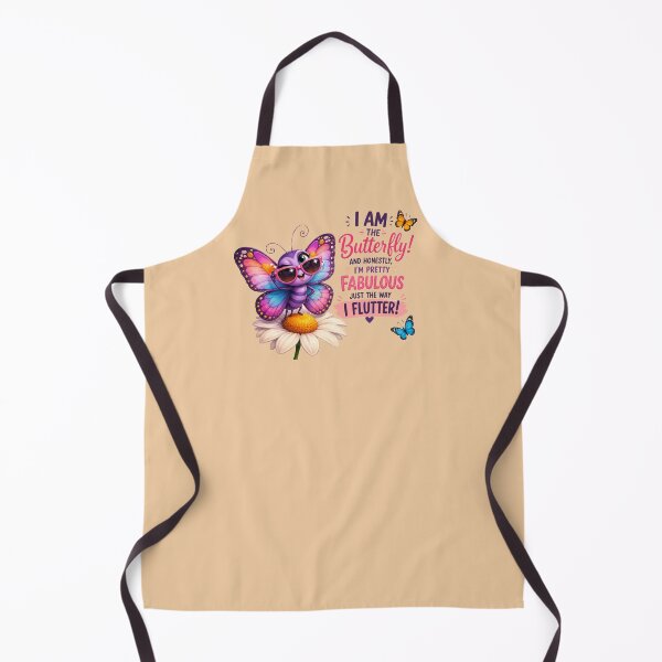 Item preview, I Am The Butterfly Pretty Fabulous – Cute Sarcastic Quote Cartoon Art designed and sold by Evelashop.